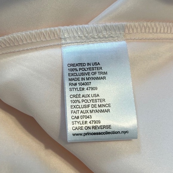 American Princess Pink Floral Pearl Rhinestone Waist Sleeveless Dress 4 Kids - Picture 11 of 14